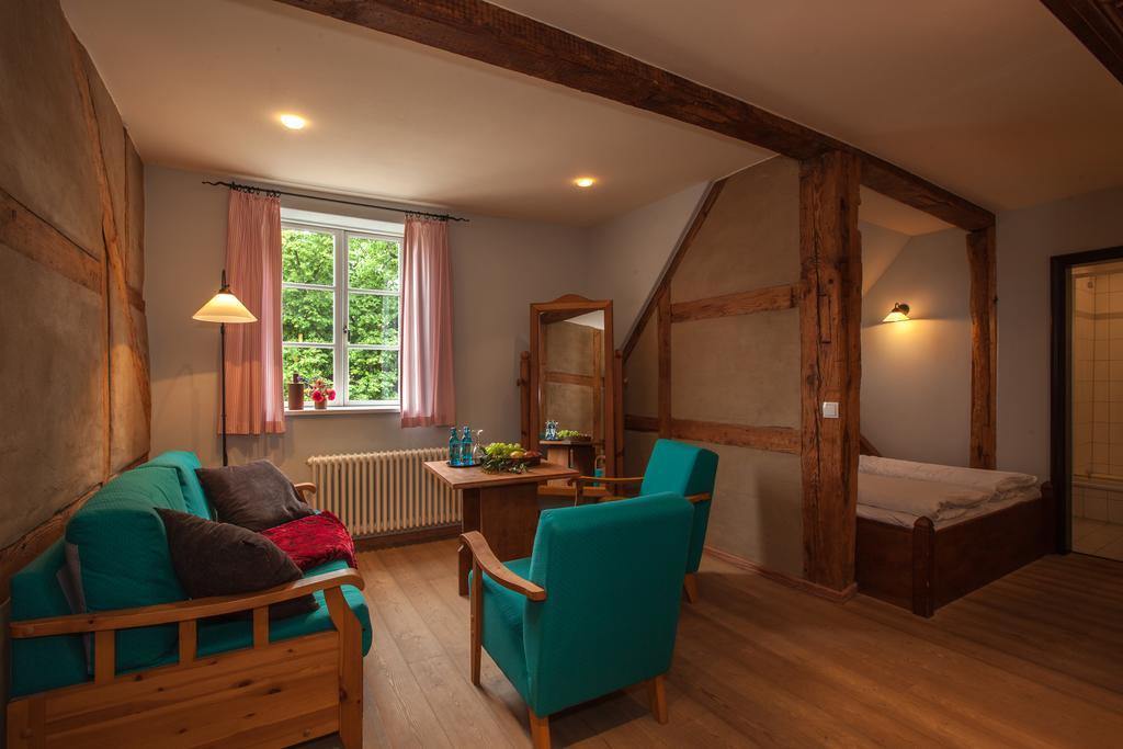 Burghotel Stargard Burg Stargard Habitación foto